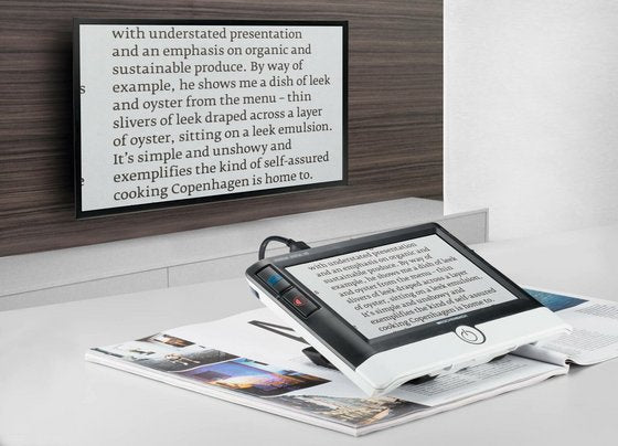 Eschenbach Visolux Digital magnifier, side view